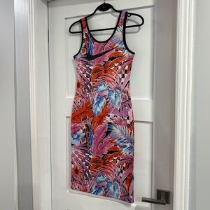 NIKE Floral Patterned Dress